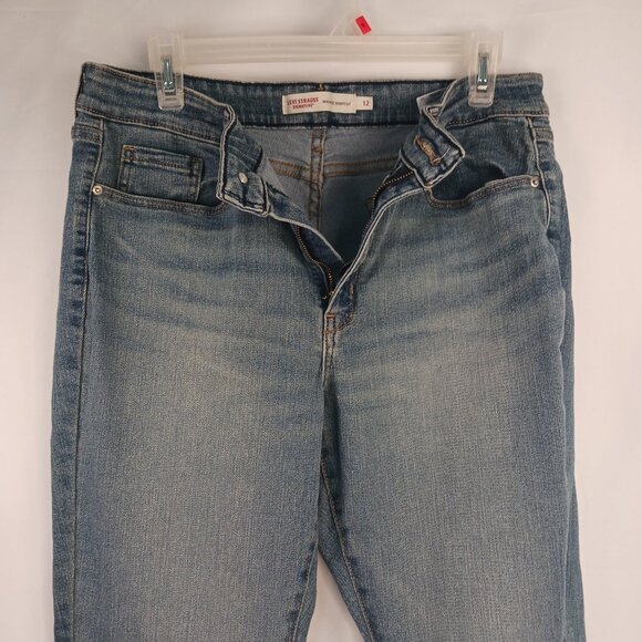 Levi Strauss Signature Bootcut Jeans Size 12 - Picture 2 of 5